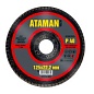 Круг шлифовальный торцевой лепестковый  Р40  125х22 мм. конус (ATAMAN)