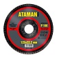 Круг шлифовальный торцевой лепестковый  Р100  125х22 мм. (ATAMAN)