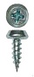 Саморез ШСММ 11*3,5 с цилиндрической головкой острый цинк (1000 шт.)